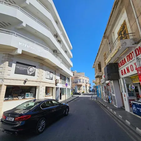 Kitieos Apts 100m From Finikoudes Lägenhet Larnaca